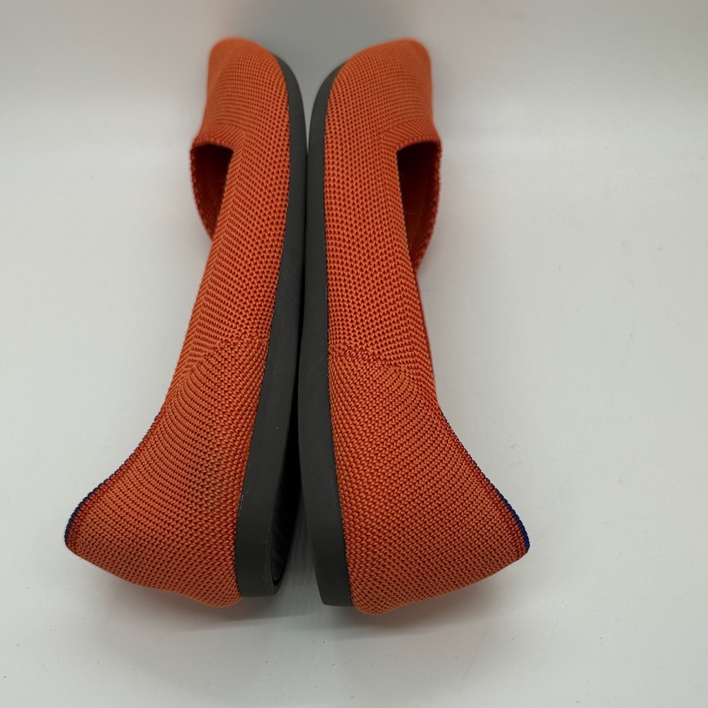 Rothy's Vibrant Orange Flats - Picture 7 of 11